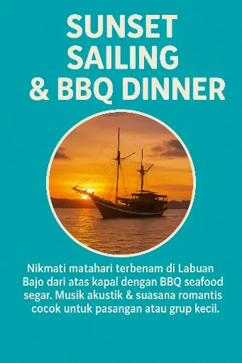 Sunset Sailing & BBQ Dinner