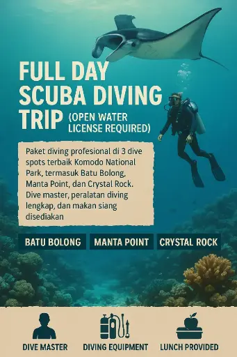 Full Day Scuba Diving Trip (Open Water License Required)